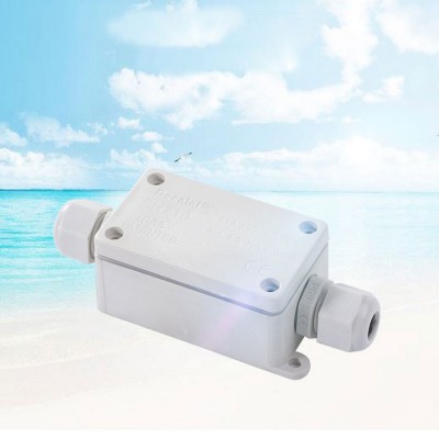 IP66 4-8mm Cable Waterproof Connector Box 2 Ways Outdoor LED Lamp Fireproof Dustproof Terminal Block Junction Box