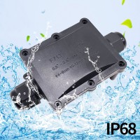 F713 IP68 Waterproof Electrical Junction Box Plastic Underground Electrical Wire Connecting Box